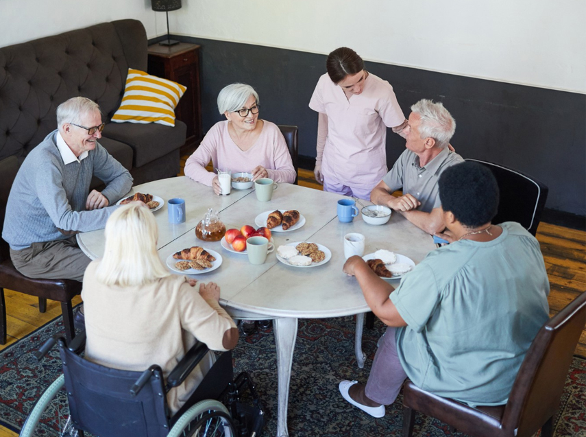 Care home dining